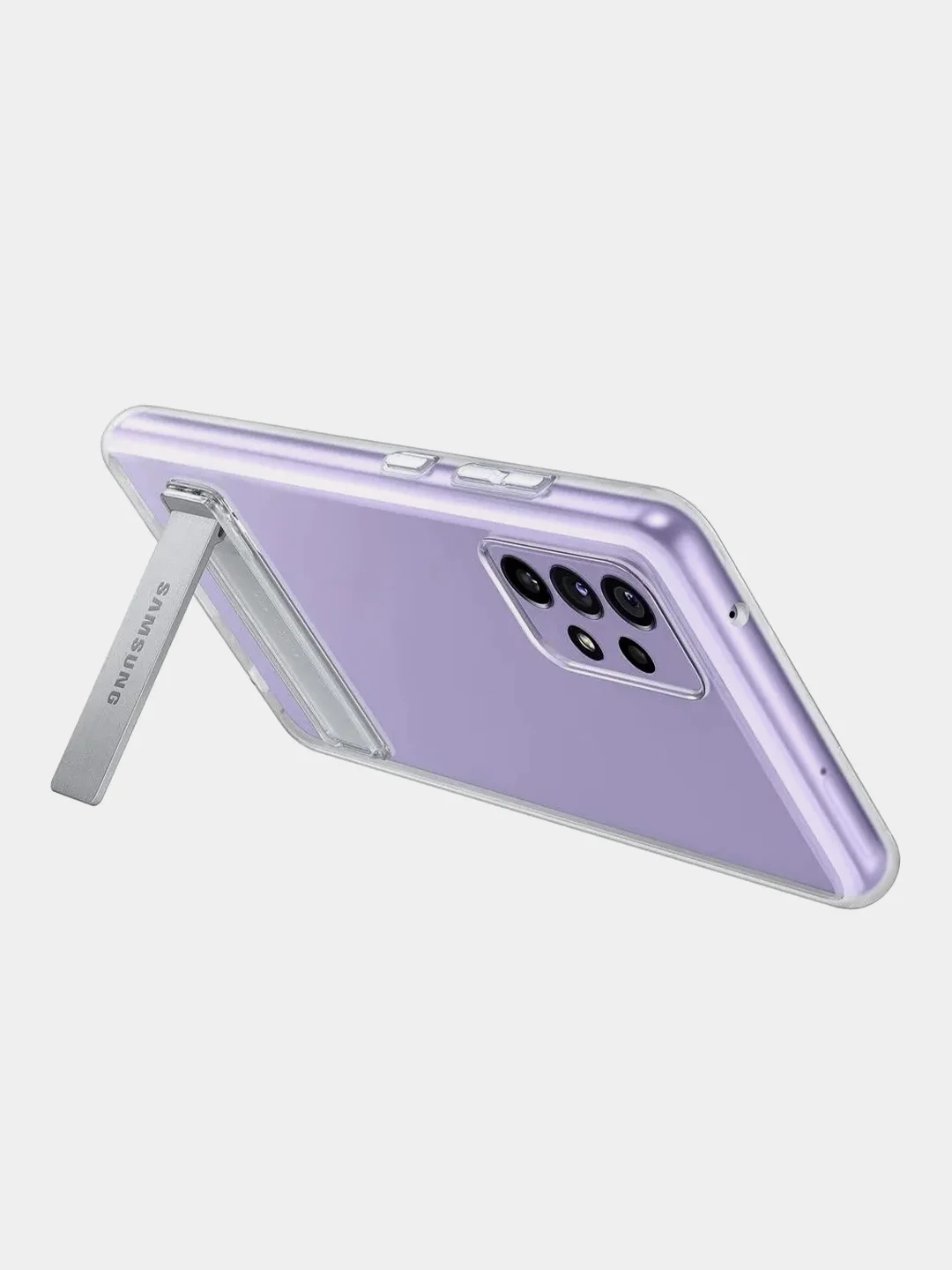 Чехол Samsung Clear Standing Cover для Samsung Galaxy A72, прозрачный