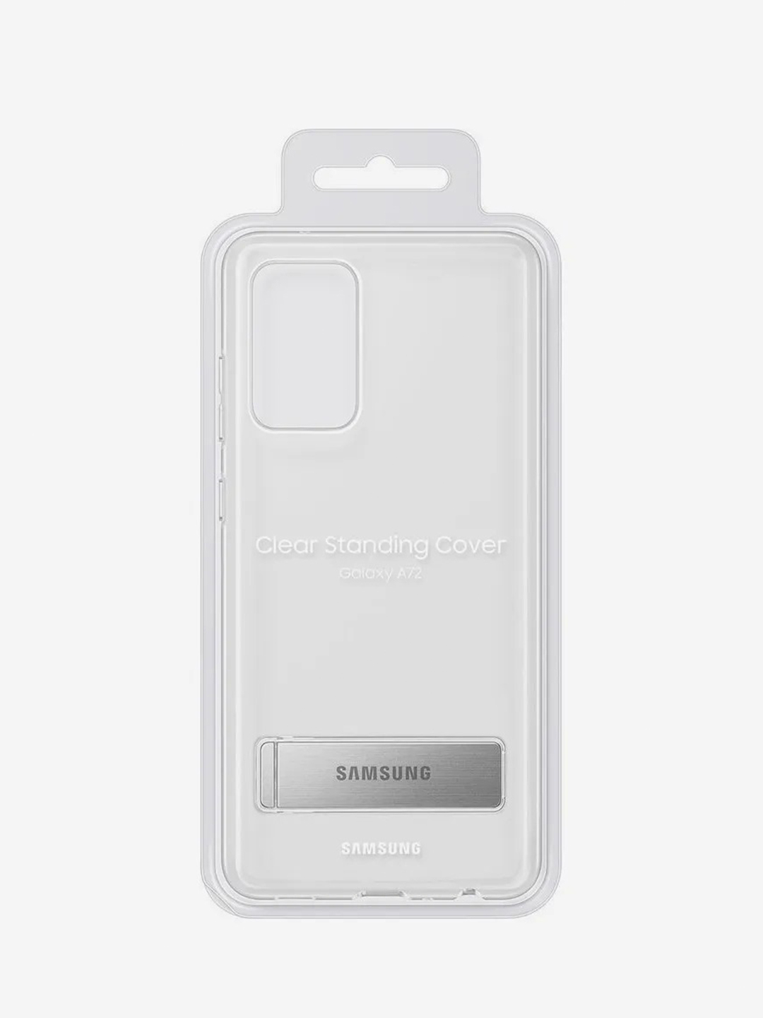 Чехол Samsung Clear Standing Cover для Samsung Galaxy A72, прозрачный  купить по цене 750 ₽ в интернет-магазине Магнит Маркет