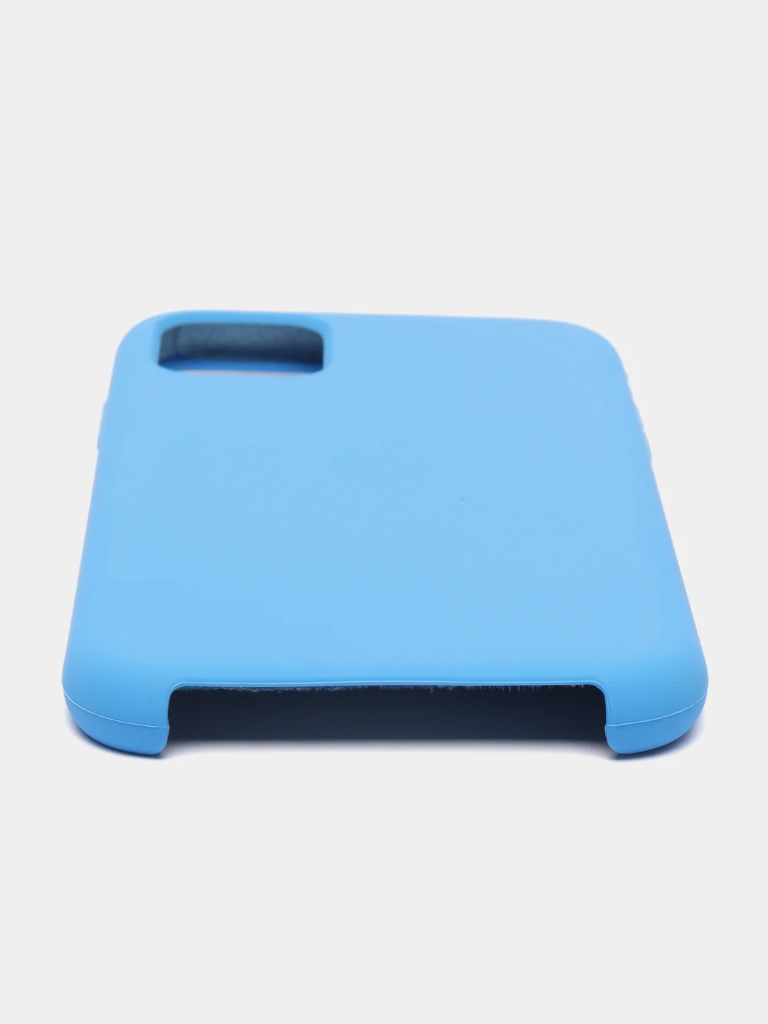 Светло-синий чехол Silicone Case для iPhone 11