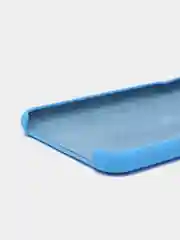 Светло-синий чехол Silicone Case для iPhone 11