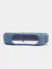 Голубой ремешок нейлоновый на липучке для Xiaomi Mi Band 3, Mi Band 4, Band 5, Band 6, Mi Band 7