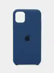 Синий чехол Silicone Case для iPhone 11