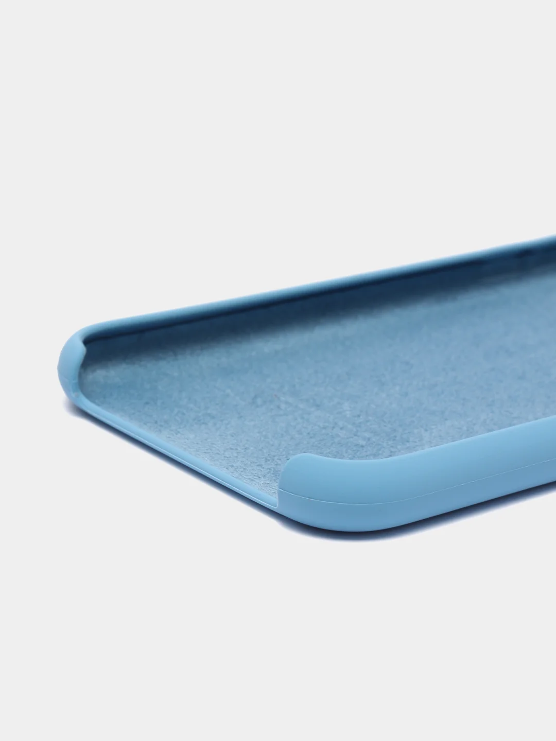 Небесно-голубой чехол Silicone Case для iPhone 11