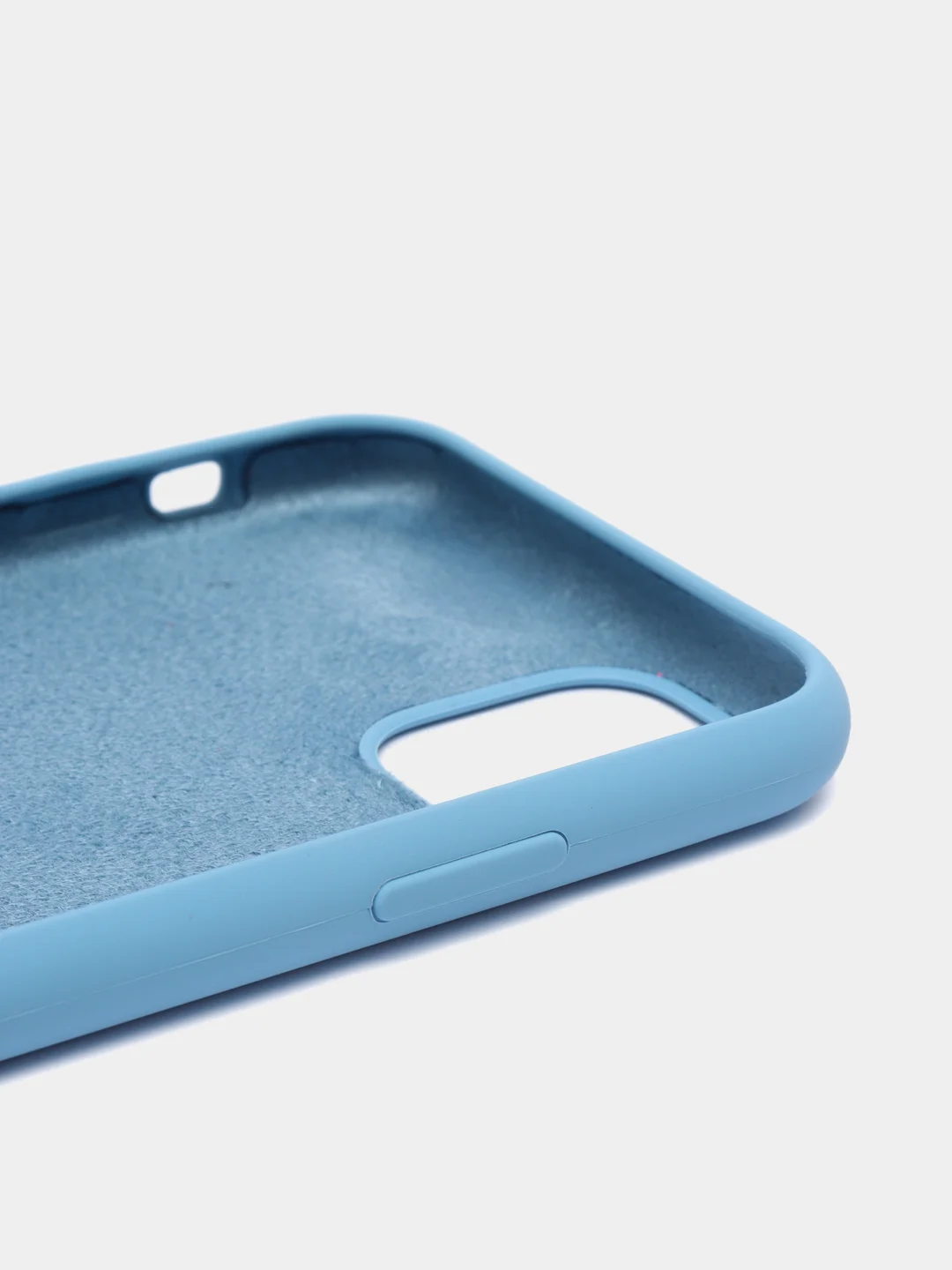 Небесно-голубой чехол Silicone Case для iPhone 11
