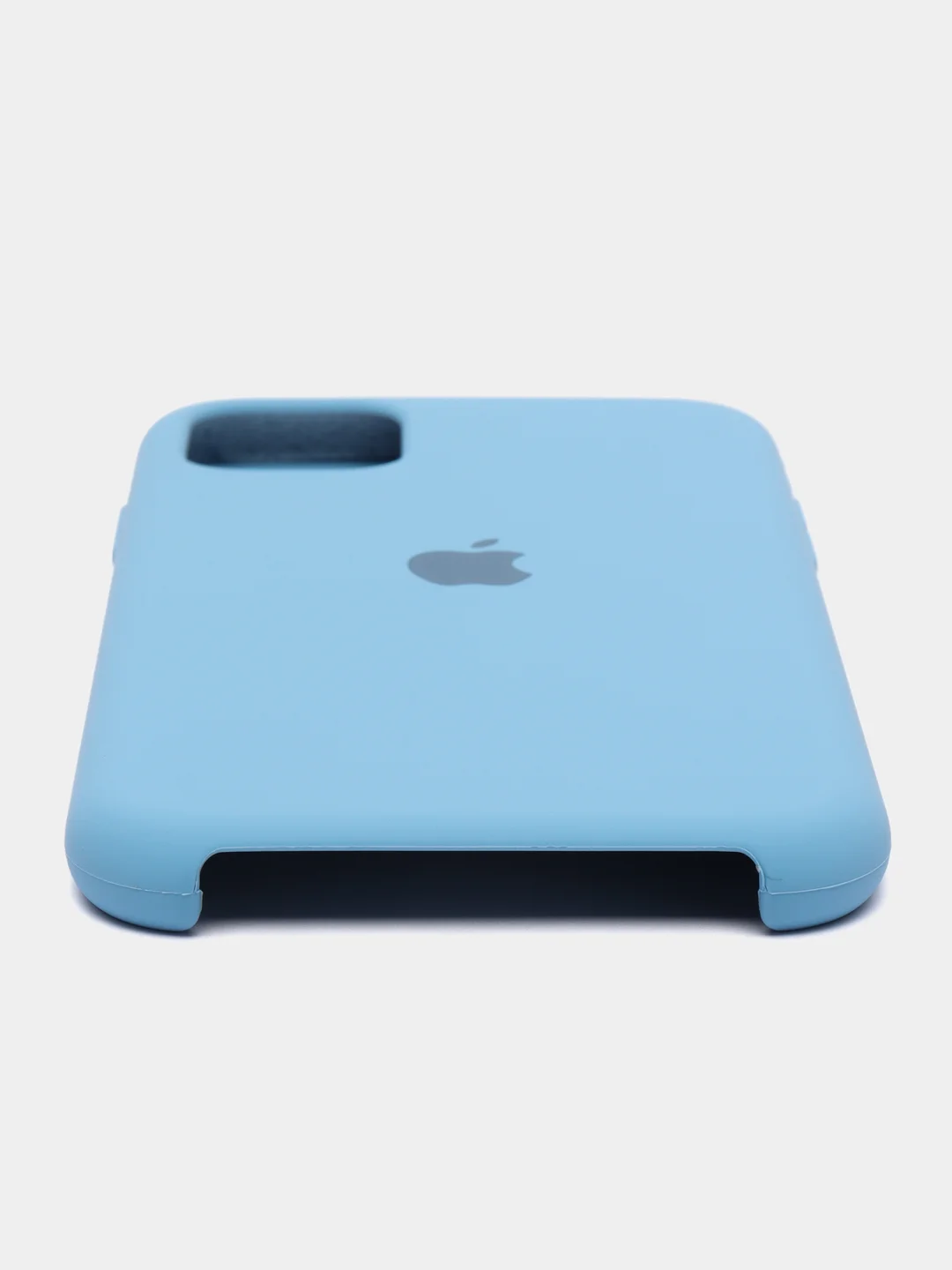 Небесно-голубой чехол Silicone Case для iPhone 11