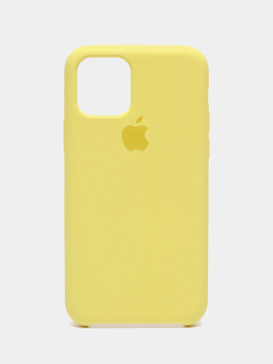 Желтый чехол Silicone Case для iPhone 11 Pro