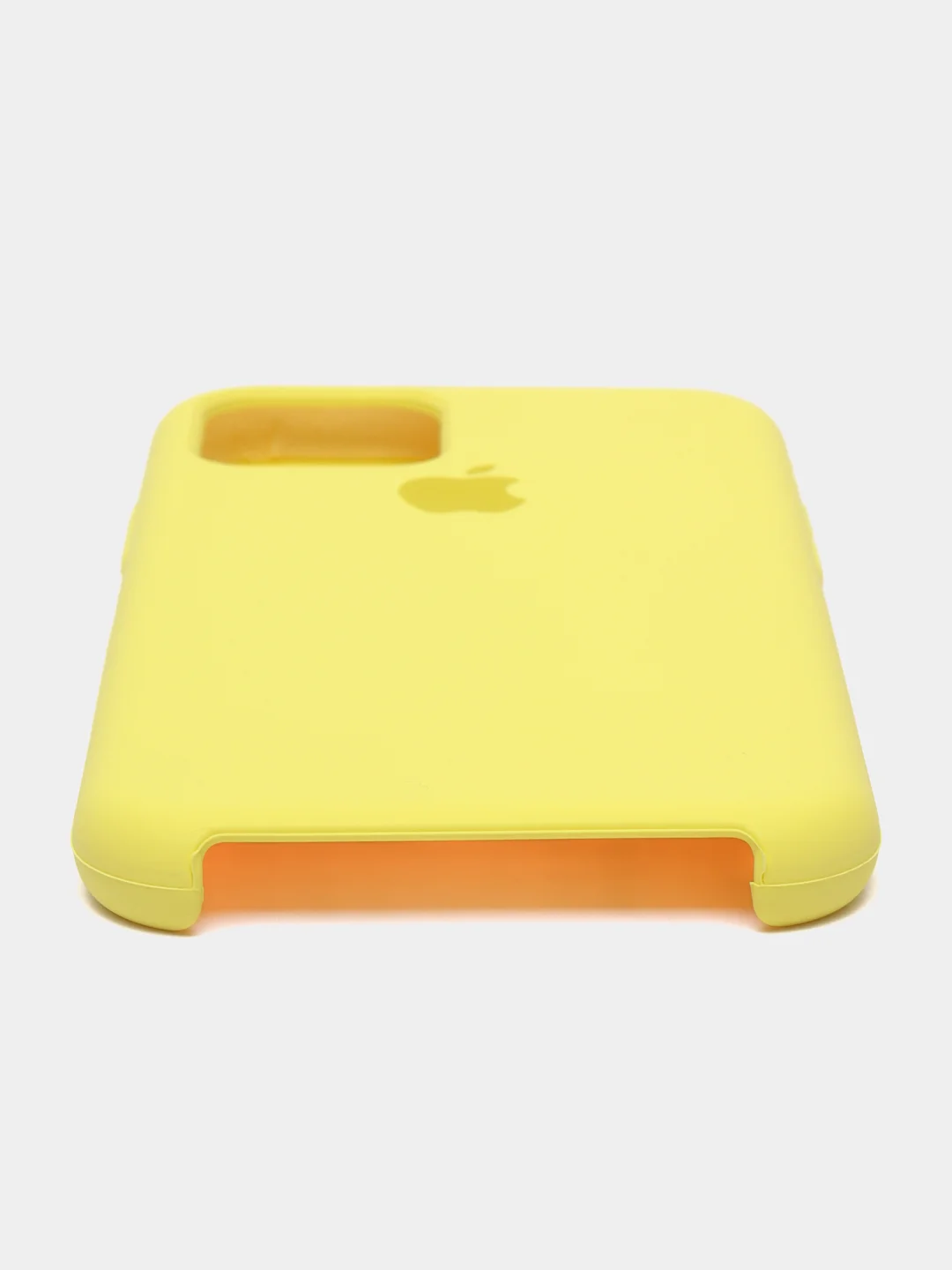 Желтый чехол Silicone Case для iPhone 11 Pro