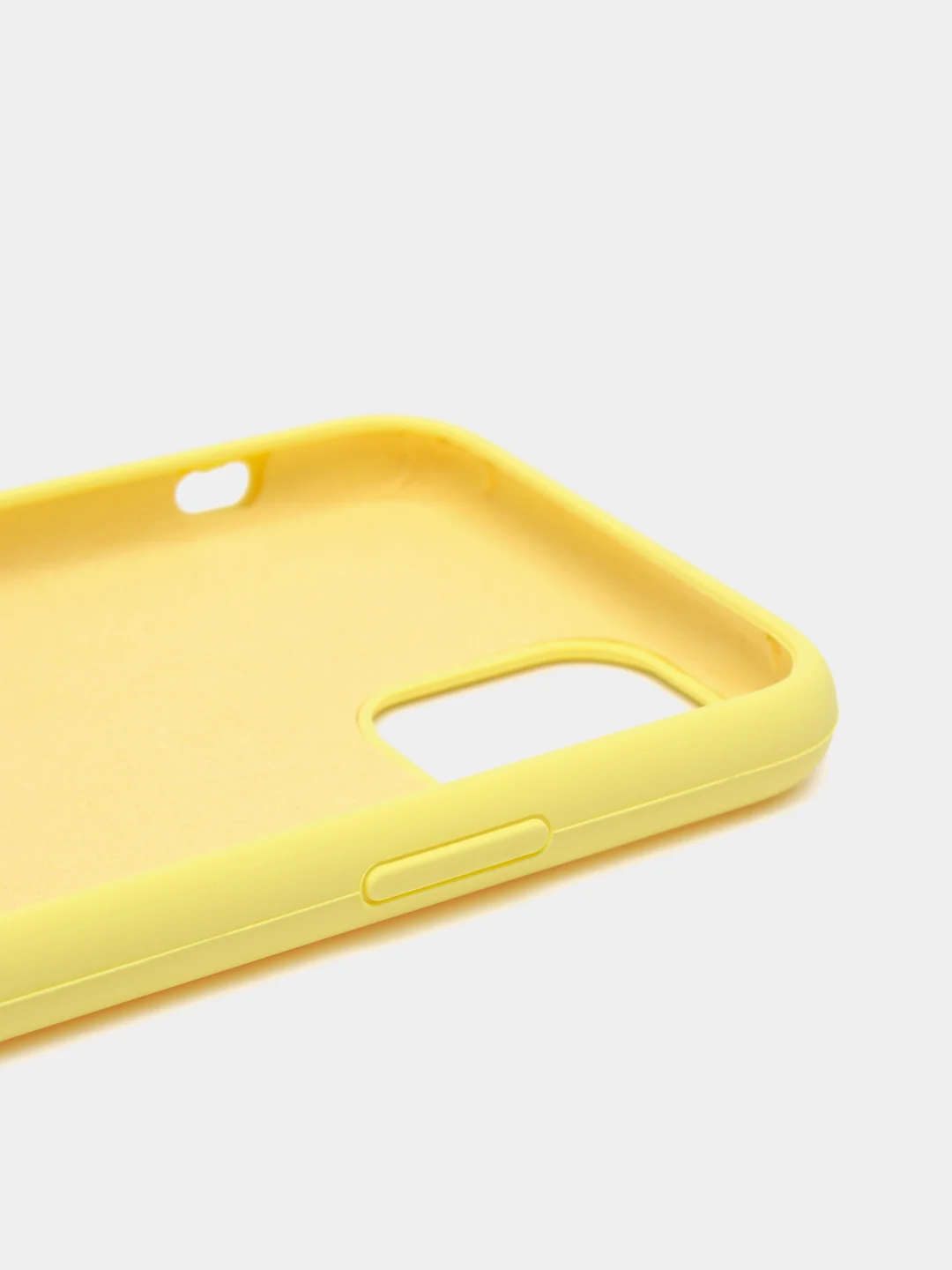 Желтый чехол Silicone Case для iPhone 11 Pro