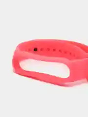 Розовый ремешки для Xiaomi Mi Band 5 и Mi Band 6, силиконовые