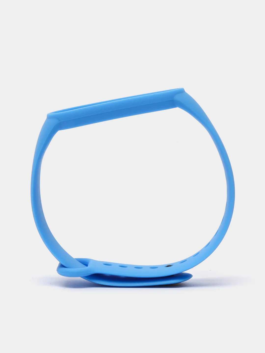 Небесно-голубой силиконовый ремешок для фитнес-браслетов Xiaomi Mi Band 5 и Mi Band 6