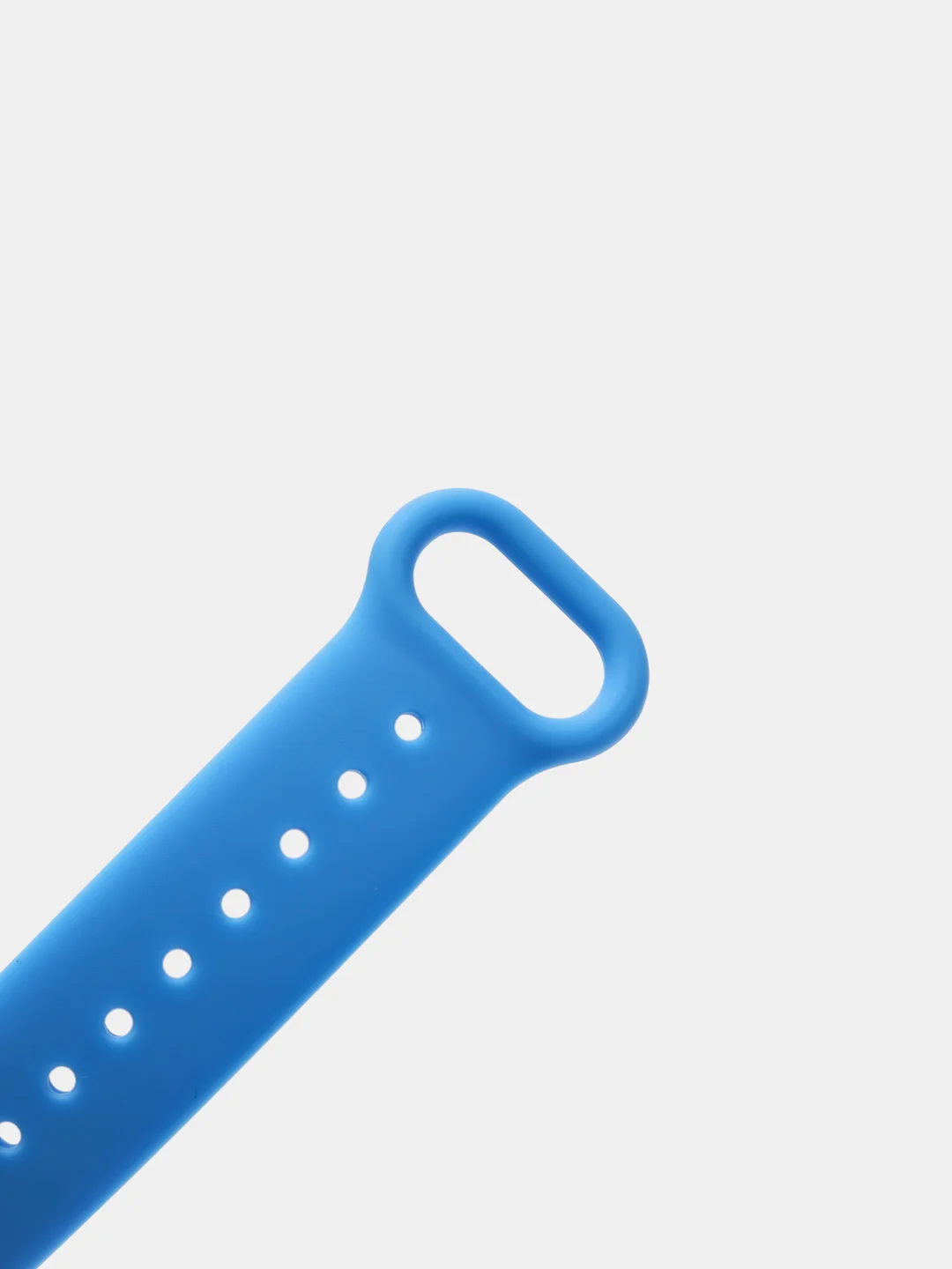 Небесно-голубой силиконовый ремешок для фитнес-браслетов Xiaomi Mi Band 5 и Mi Band 6