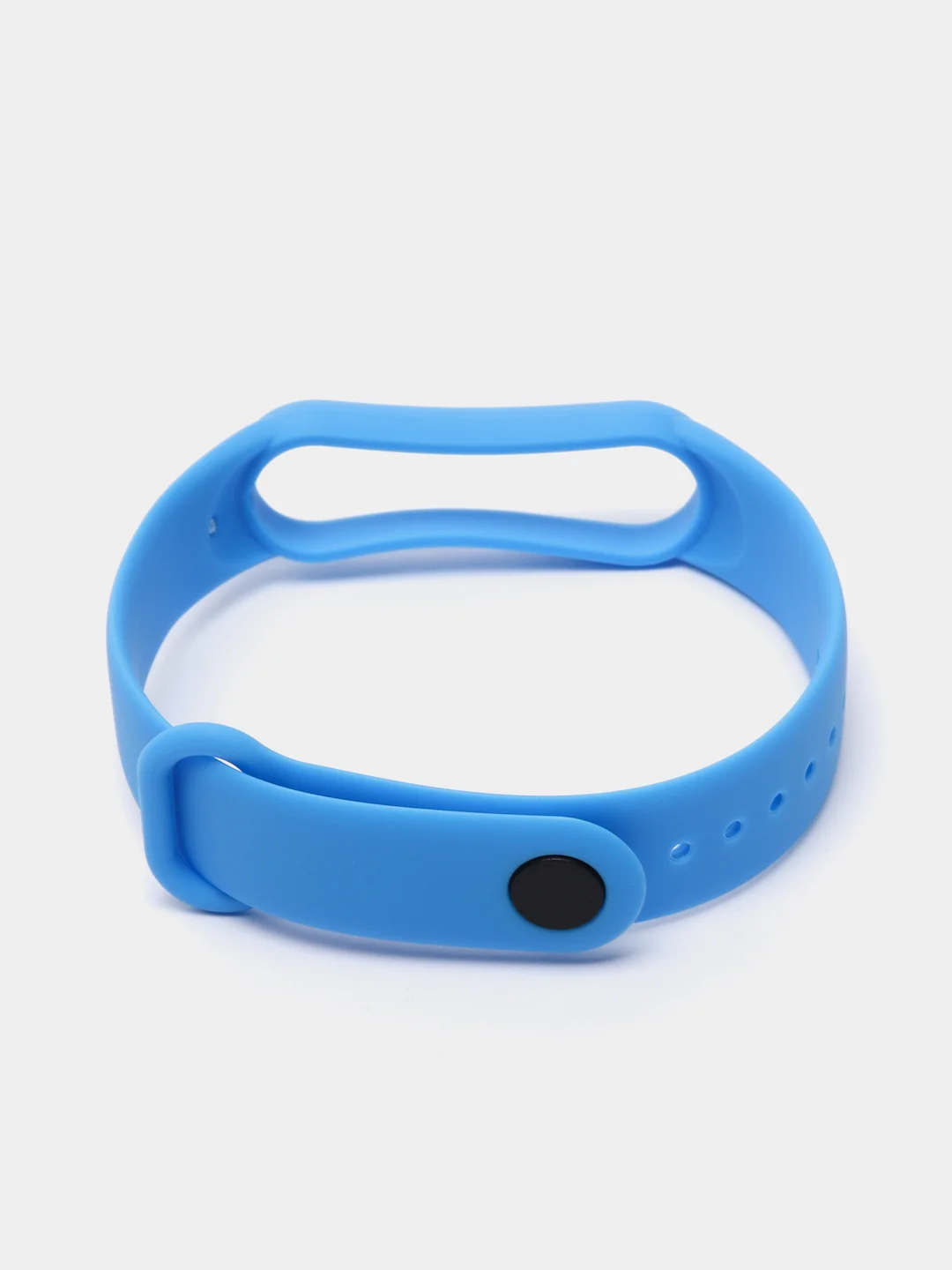Небесно-голубой силиконовый ремешок для фитнес-браслетов Xiaomi Mi Band 5 и Mi Band 6