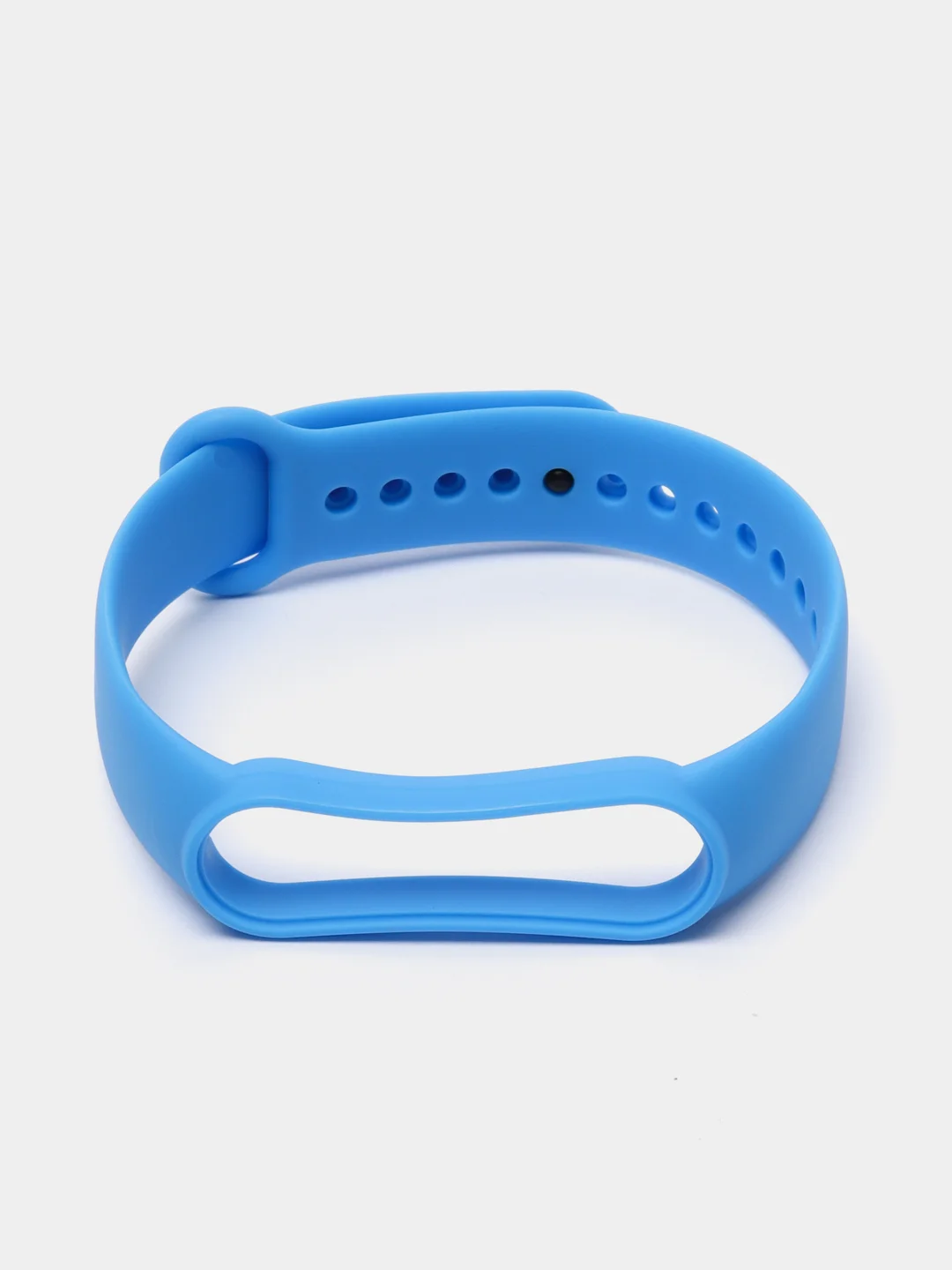 Небесно-голубой силиконовый ремешок для фитнес-браслетов Xiaomi Mi Band 5 и Mi Band 6