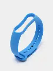 Небесно-голубой силиконовый ремешок для фитнес-браслетов Xiaomi Mi Band 5 и Mi Band 6