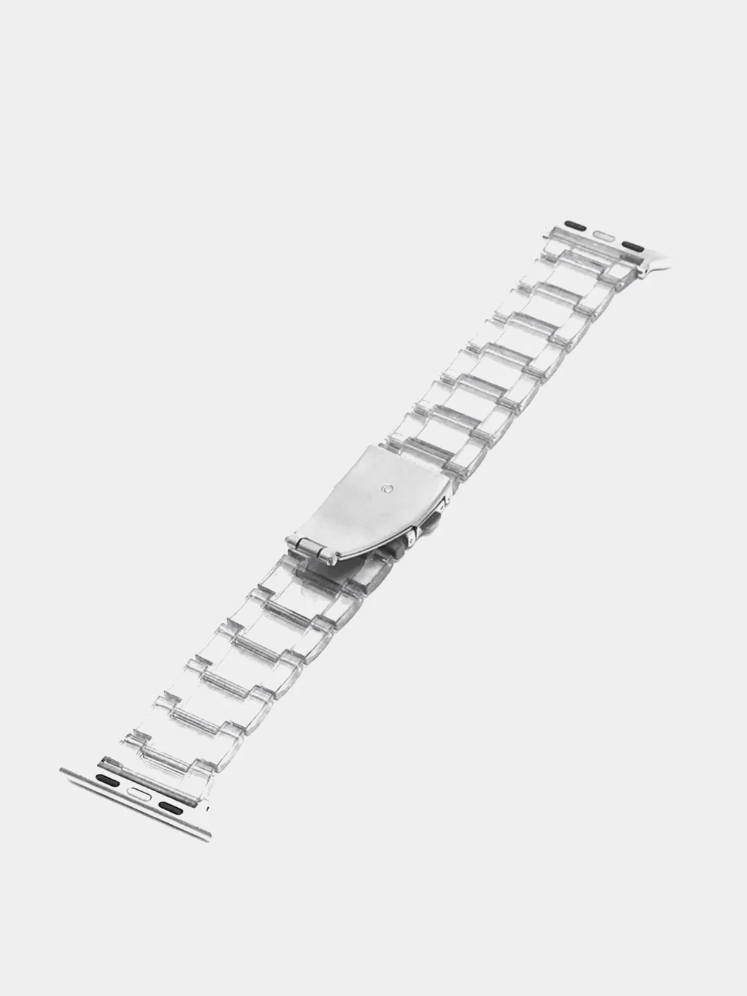 Прозрачный пластиковый прозрачный ремешок для часов Apple Watch (42 мм 44 мм 45 мм)