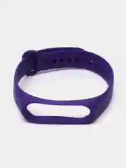 Фиолетовый силиконовый ремешок для фитнес-браслетов Xiaomi Mi Band 3 и Mi Band 4