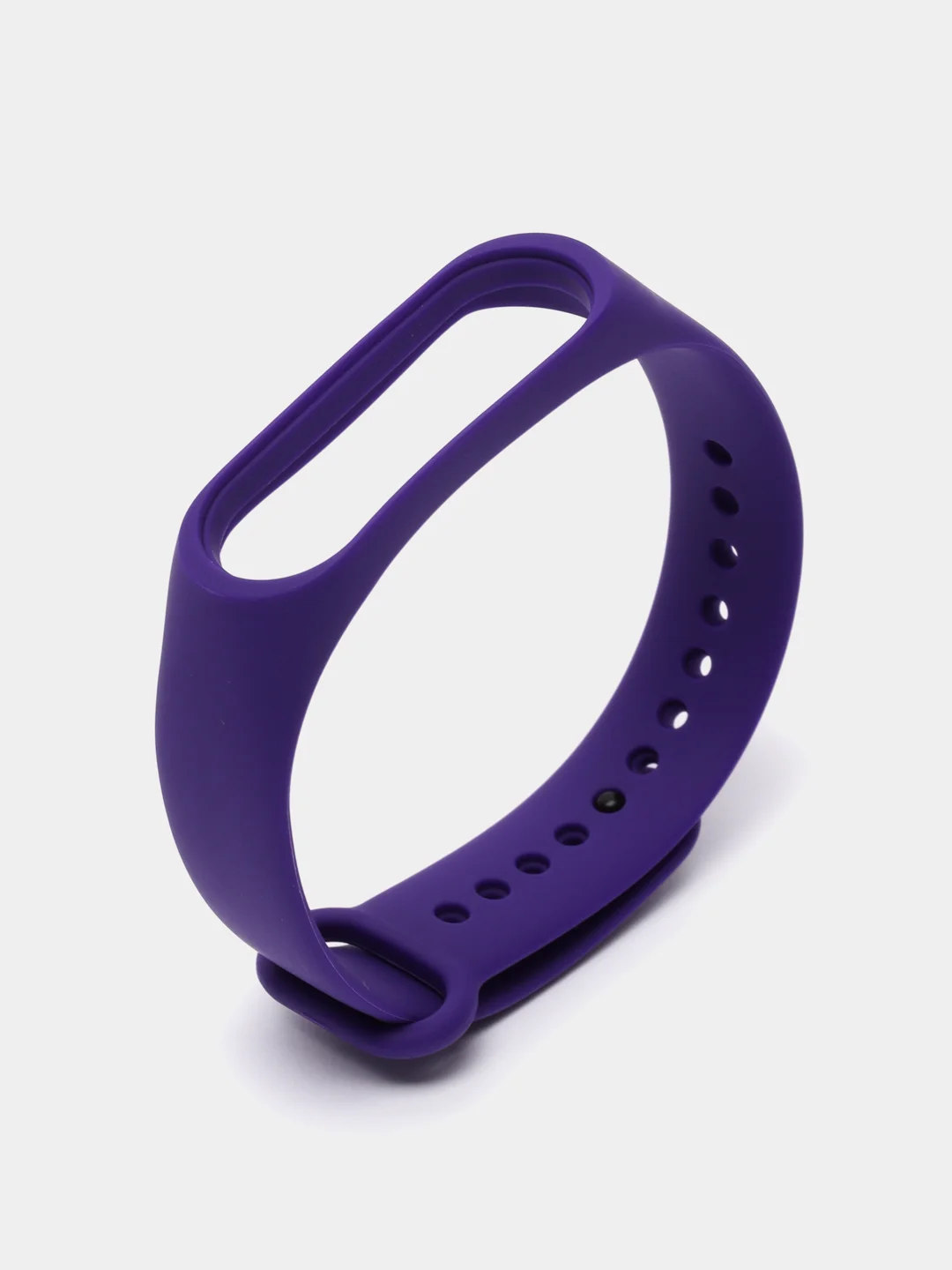 Фиолетовый силиконовый ремешок для фитнес-браслетов Xiaomi Mi Band 3 и Mi Band 4