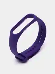 Фиолетовый силиконовый ремешок для фитнес-браслетов Xiaomi Mi Band 3 и Mi Band 4