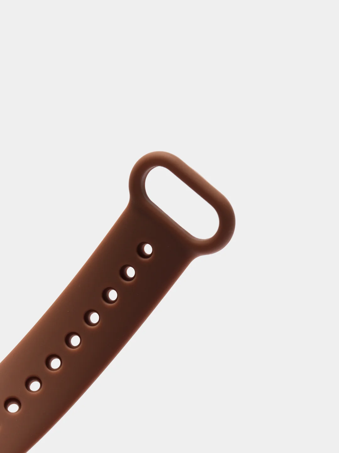 Коричневый силиконовый ремешок для фитнес-браслетов Xiaomi Mi Band 3 и Mi Band 4