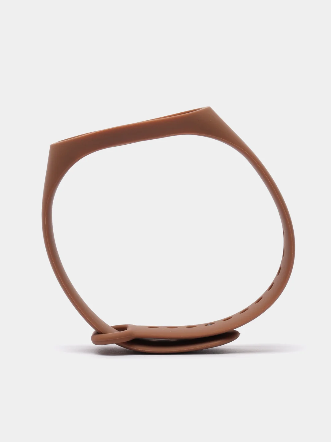 Коричневый силиконовый ремешок для фитнес-браслетов Xiaomi Mi Band 3 и Mi Band 4