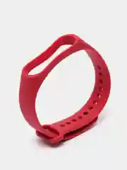 Вишнёвый силиконовый ремешок для фитнес-браслетов Xiaomi Mi Band 3 и Mi Band 4
