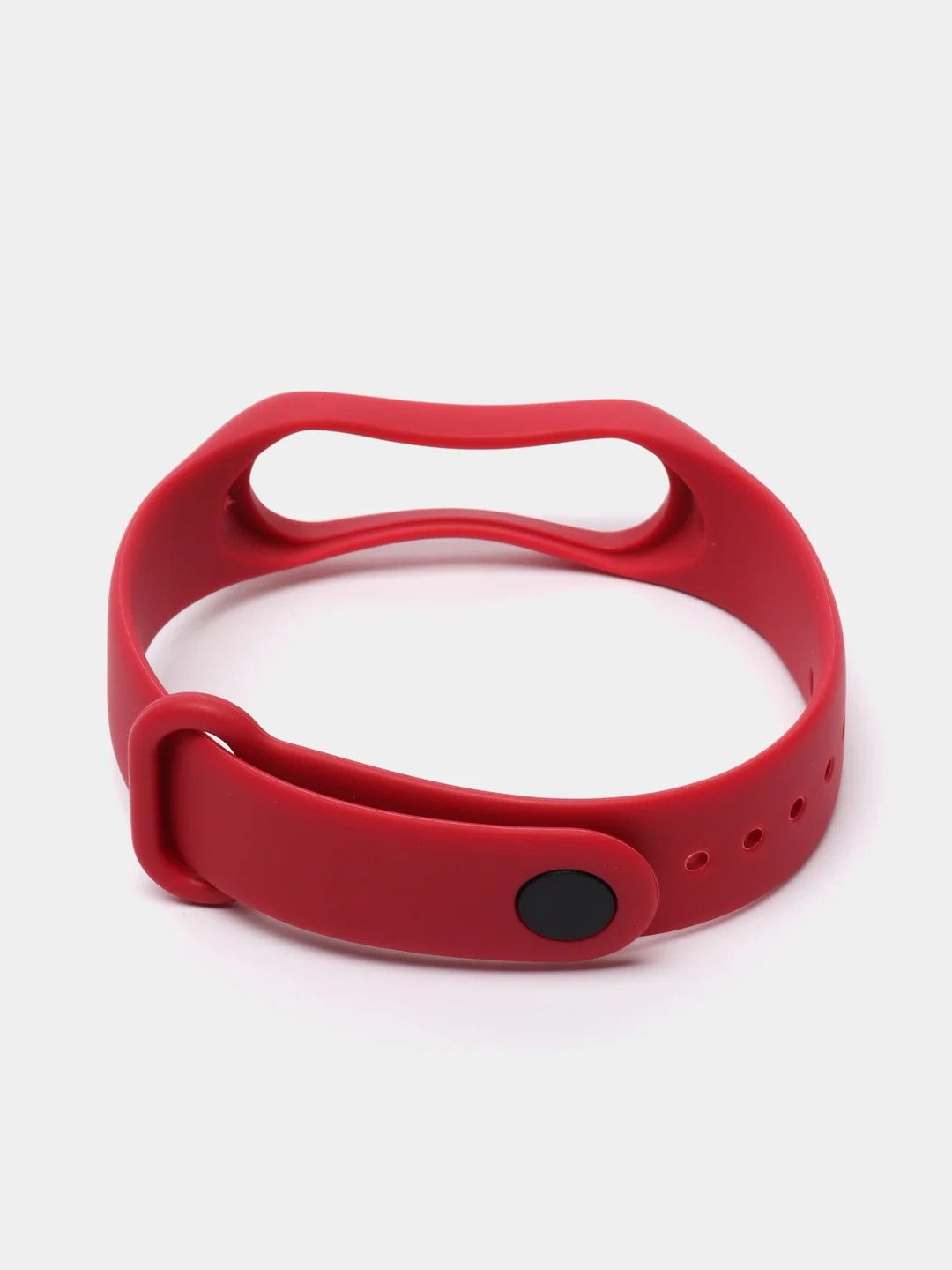 Вишнёвый силиконовый ремешок для фитнес-браслетов Xiaomi Mi Band 3 и Mi Band 4