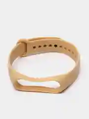 Светло-коричневый силиконовый ремешок для фитнес-браслетов Xiaomi Mi Band 3 и Mi Band 4