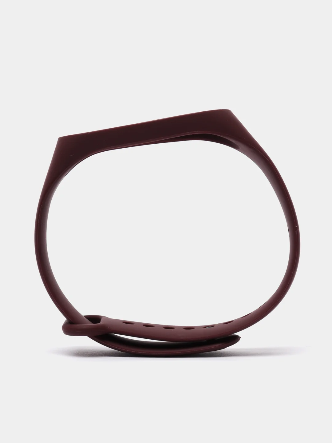 Бордовый силиконовый ремешок для фитнес-браслетов Xiaomi Mi Band 3 и Mi Band 4