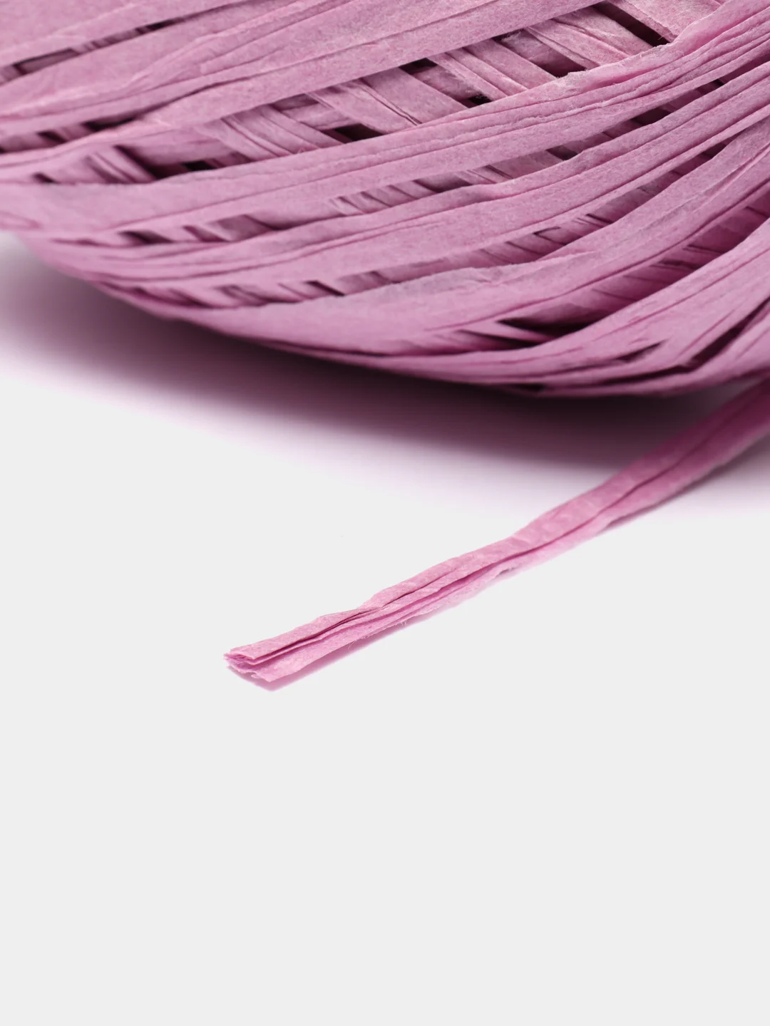 Сиреневый пряжа для вязания Raffia / пряжа "Рафия" 4 мотка