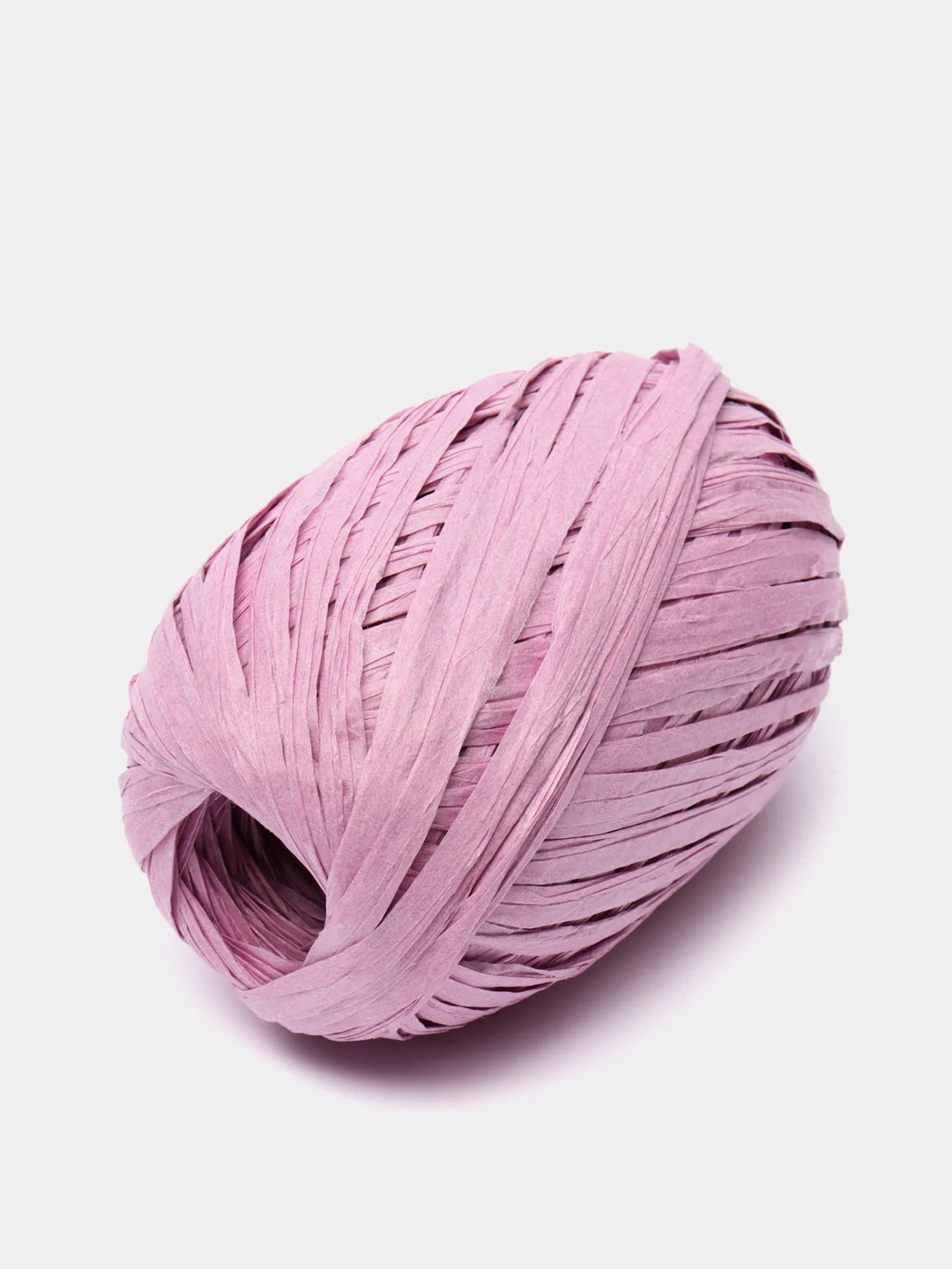 Сиреневый пряжа для вязания Raffia / пряжа "Рафия" 4 мотка