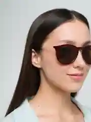 Карамельный солнцезащитные очки в круглой форме, унисекс