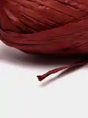 Багровый пряжа для вязания Raffia / пряжа "Рафия" 4 мотка