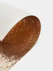 Золотой ткань-кожзам с крупными блестками, 20*33 см