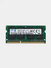 Оперативная память Samsung DDR3, 8 ГБ, 1333 MHz SO-DIMM PC3-10600U, 1x8 ГБ, для ноутбука