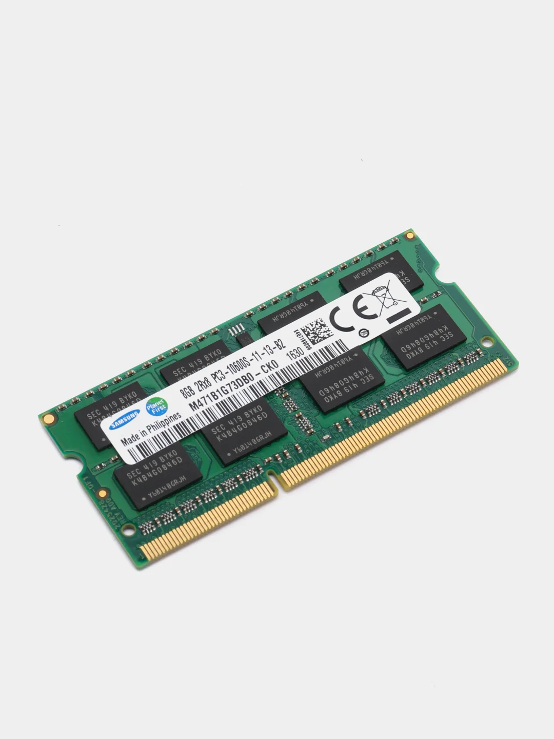 Оперативная память Samsung DDR3, 8 ГБ, 1333 MHz SO-DIMM PC3-10600U, 1x8 ГБ, для ноутбука