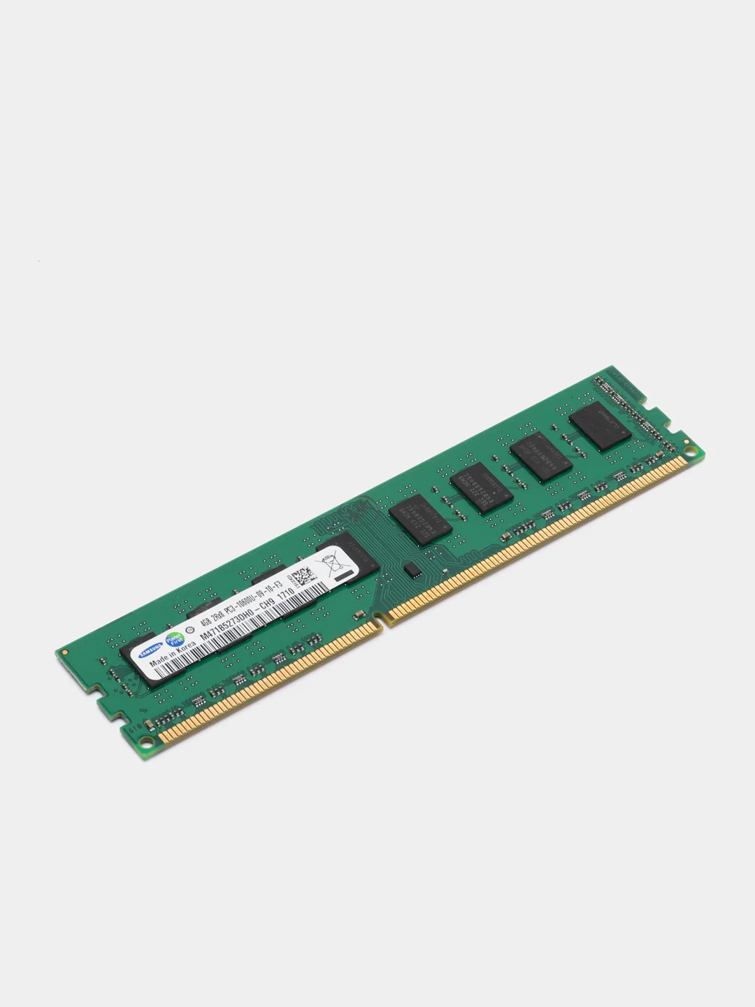 Оперативная память Samsung DDR3, 4 ГБ, 1333 MHz, DIMM PC3-10600U, 1x4 ГБ
