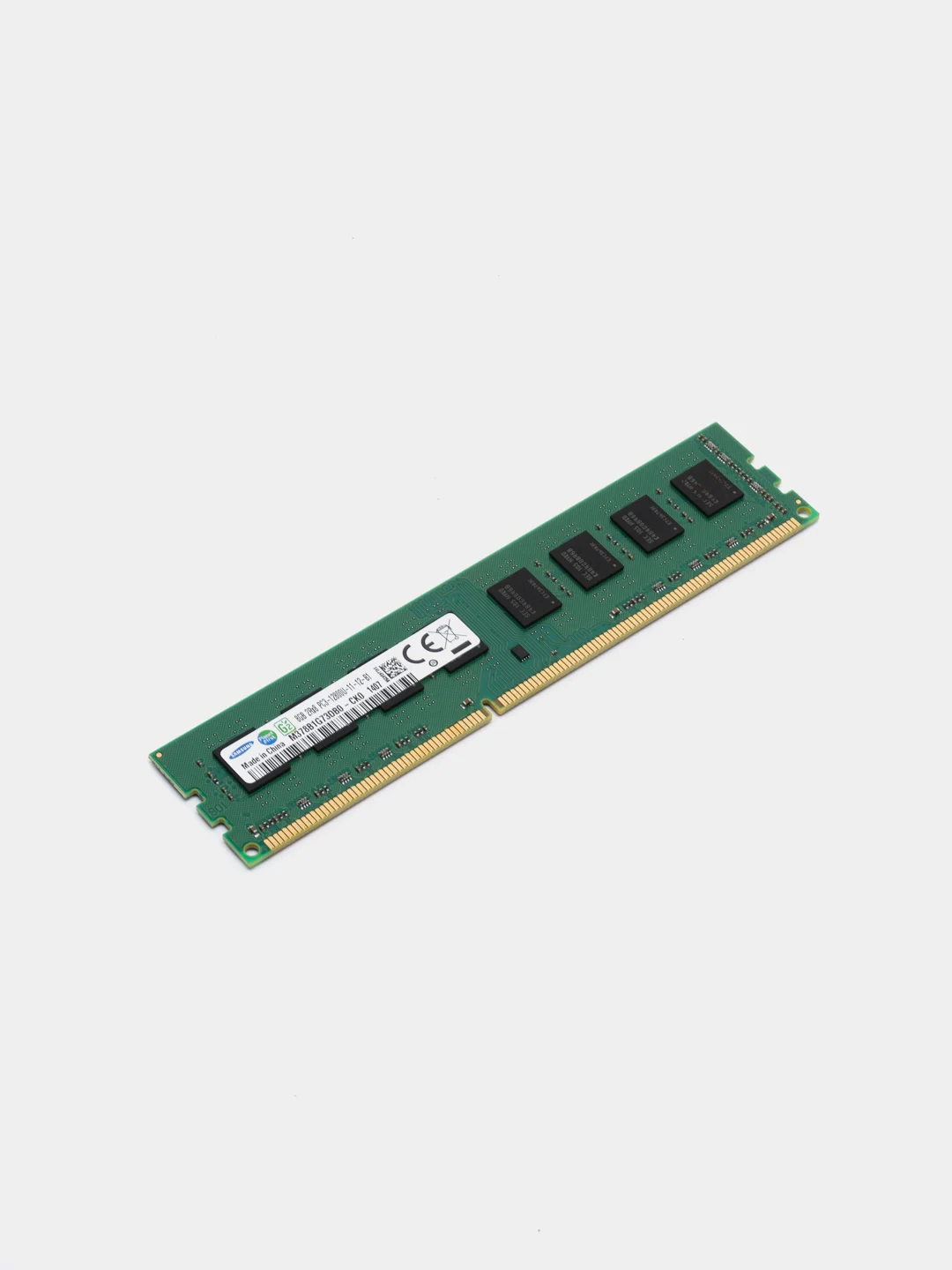 Оперативная память Samsung DDR3, 8 Гб, 1600 MHz, DIMM PC3-12800U 1x8 ГБ для компьютера