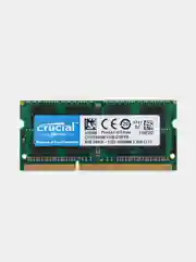 Оперативная память для ноутбука Crucial DDR3L 4 ГБ 1333 MHz SO-DIMM PC3-10600U 1 x 4 гб