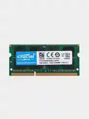 Оперативная память для ноутбука Crucial, DDR3L, 4 ГБ, 1066 MHz, SO-DIMM, PC3-8500U, 1x4 ГБ