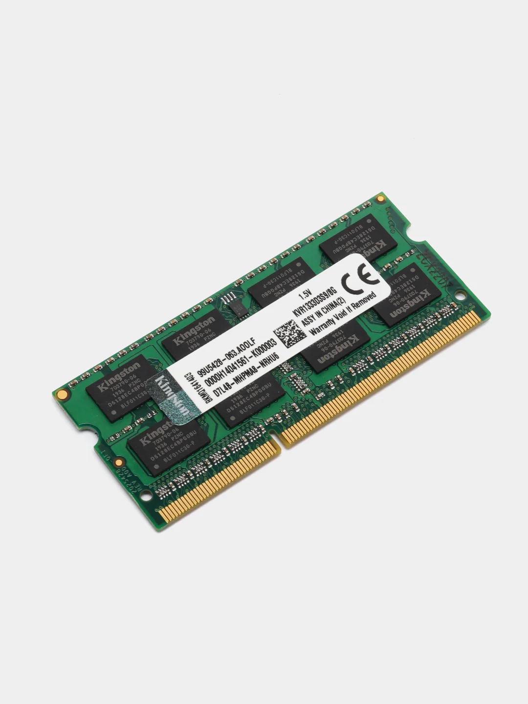 Оперативная память Kingston DDR3 8 ГБ 1333 MHz SO-DIMM, PC3-10600U