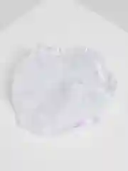 Розовый банты школьные, белые, на резинке,  на 1-е сентября