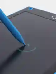 Синий планшет для рисования с LCD, со стилусом