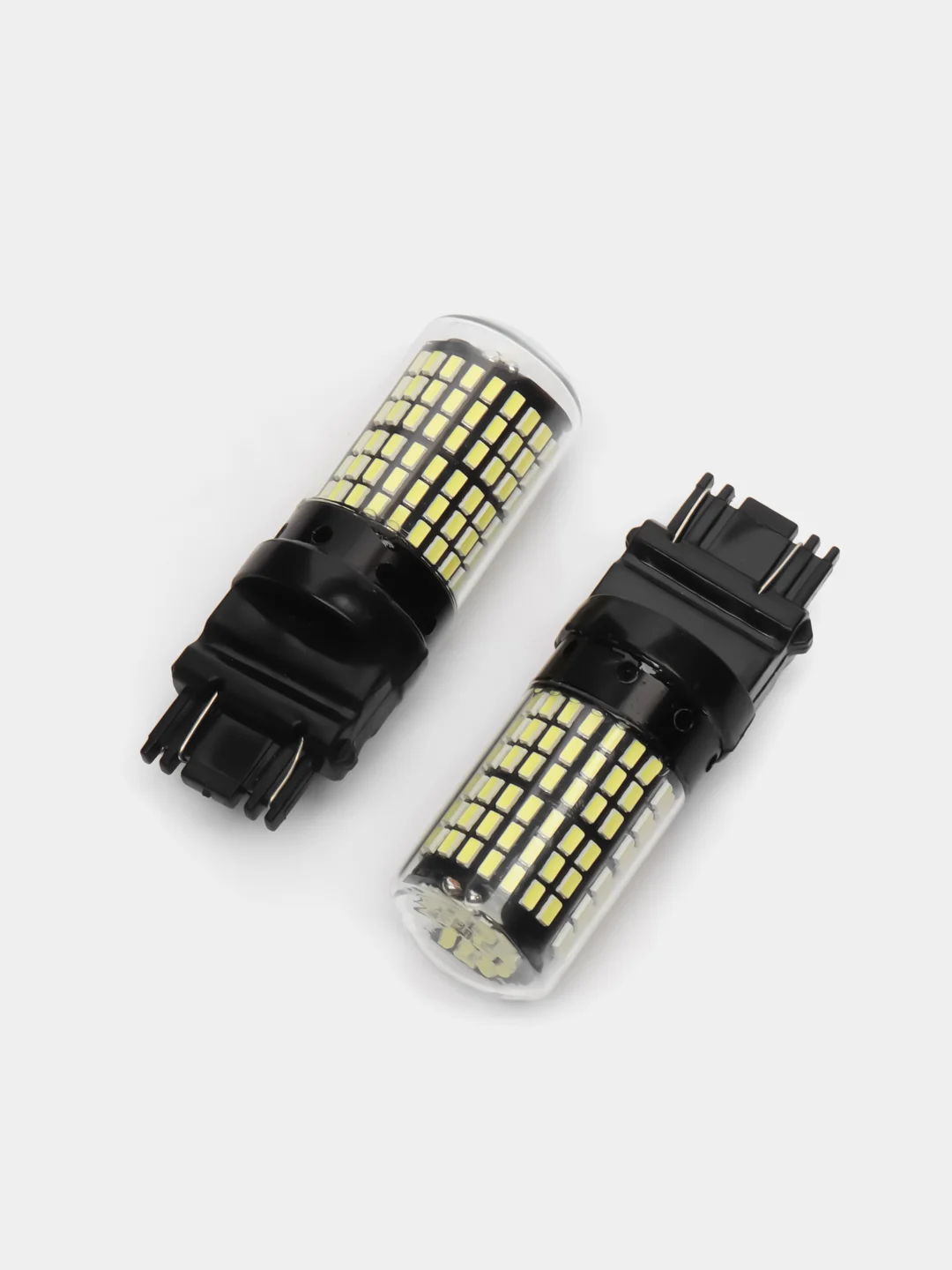 Белый комплект автомобильных светодиодных LED ламп P27W
