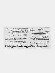 Приглушённый хаки временные переводные татуировки (тату), 21*10 см