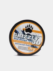 Леска для поводков Grizzly 3D, флюорокарбоновое напыление, до -35, рыболовная для рыбалки