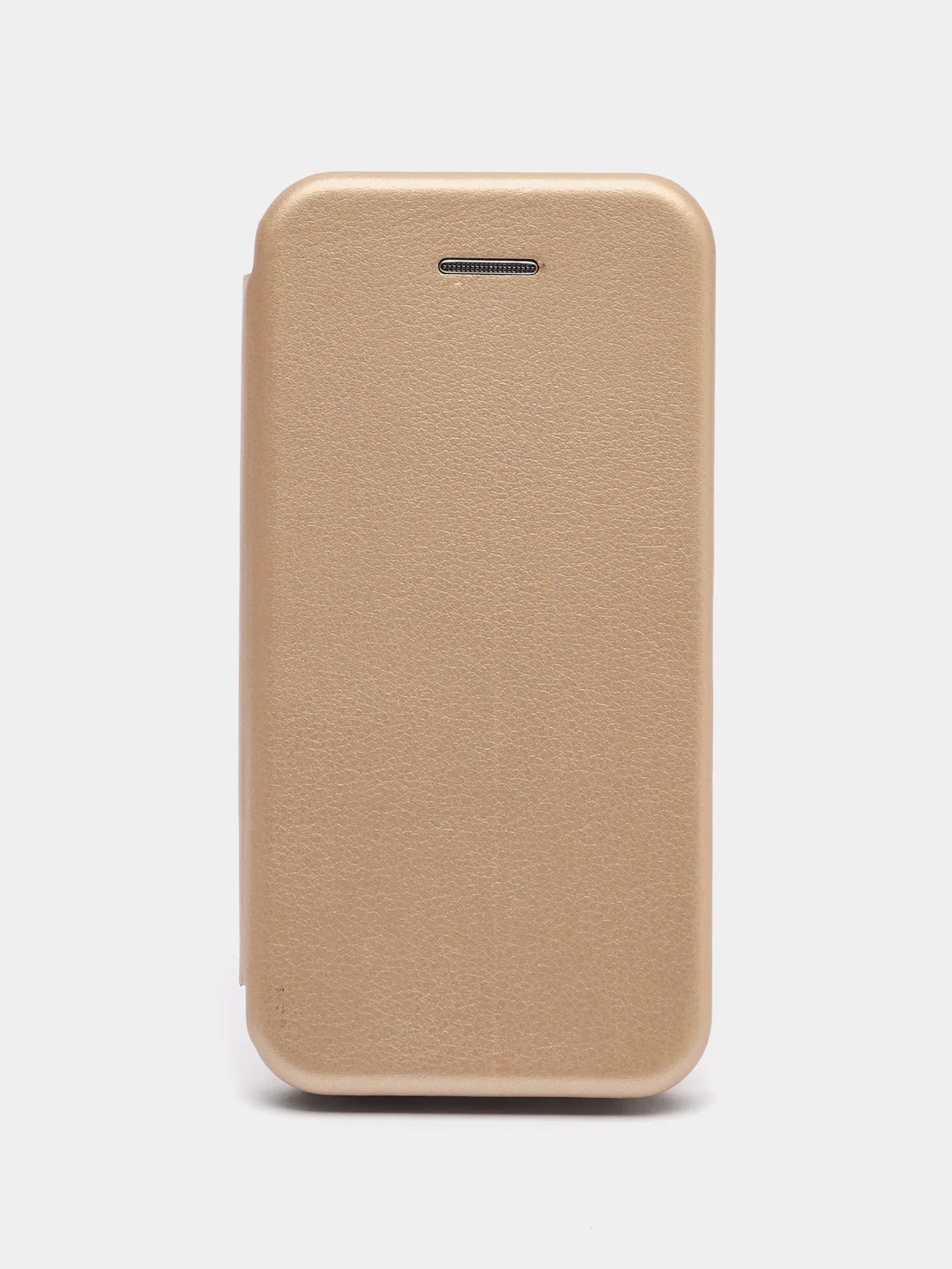 Золотой чехол книжка iPhone 5 / iPhone 5S / iPhone SE (первого поколения)