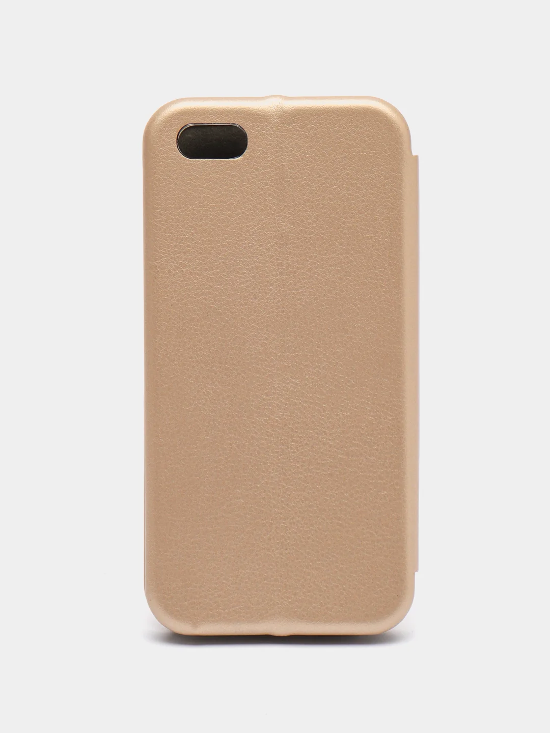 Золотой чехол книжка iPhone 5 / iPhone 5S / iPhone SE (первого поколения)