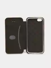 Золотой чехол книжка iPhone 5 / iPhone 5S / iPhone SE (первого поколения)