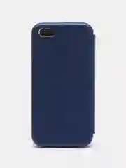 Синий чехол книжка iPhone 5 / iPhone 5S / iPhone SE (первого поколения)
