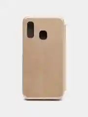 Золотой чехол книжка Samsung Galaxy A40 (A405F)